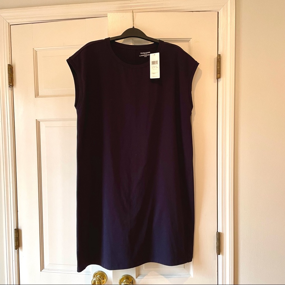 Eileen Fisher Cotton Shift NWT Size PL